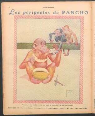 Las peripecias de Pancho [Caricatura] : Para ustedes las semillas...