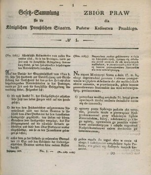 21. Januar-30. Oktober = Nro 1-17