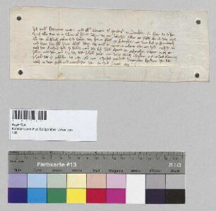 Bruder Hartwig, Vikar des Dominikanerklosters zu Landshut, und der Konvent verkaufen ein Schaff Korn, das sie jährlich vom Kloster Seligenthal aus dem Hof zu Schwindach erhalten. S: der Konvent des Dominikanerklosters zu Landshut