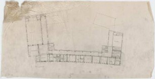 Grund, Peter; Lünen; Real-Gymnasium - Grundriss 1. OG