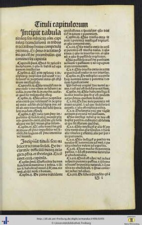 Tituli capitulorum.