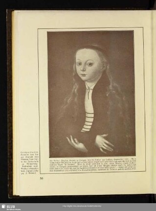 Lenchen Luther. Gemälde von Lucas Cranach dem Älteren um 1540