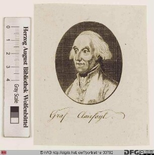 Bildnis Carl Joseph de Croix, Graf von Clerfayt (Clairfayt)