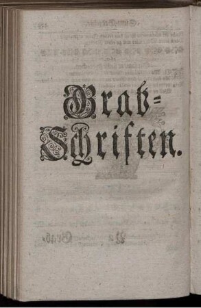 Grab-Schriften.