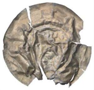 Fundmünze, Brakteat, 1230 - 1250