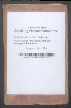 Erblasser: Stratmann, Bernard: