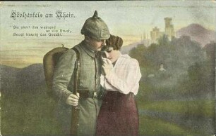 Stolzenfels am Rhein -Sie sinkt ihm weinend an die Brust