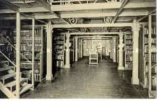 Die Lehrer-Bibliothek im Königlichen Joachimsthalschen Gymnasium in Berlin-Wilmersdorf