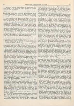 51 [Rezension] Bultmann, Rudolf, Die Erforschung der synoptischen Evangelien