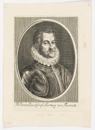 Bildnis des Ferdinandus, Gross-Hertzog von Florentz