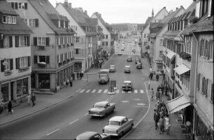 Freudenstadt: Blick vom Hotel zur Stadt