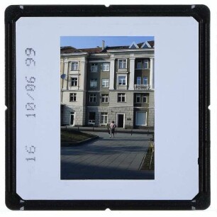Vilnius, Wohnhaus Vokiečių Straße 3,Vilnius, Deutsche Straße / Vokiečių gatvė