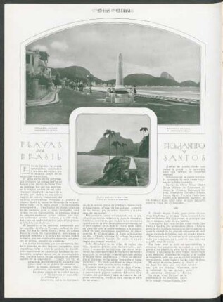 Playas del Brasil - Rio de Janeiro y Santos