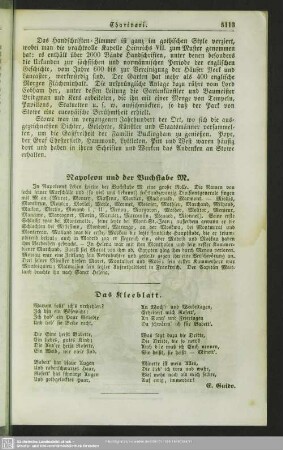 Das Kleeblatt
