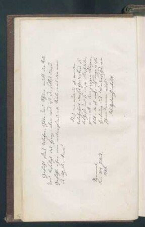 Briefe von Wilhelm von Humboldt an eine Freundin 1. Th. Enth. 2. Th.
