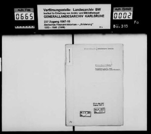 Eberbach, Israelitische Gemeinde Schenkung des Judenfriedhofs an die Gemeinde Eberbach Lagerbuch-Nr. 5063 Eberbach