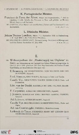 K. Portugiesische Meister (Nr. 494)