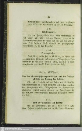 Vierter Abschnitt. Von den Brandversicherungs-Beiträgen und den sonstigen Mitteln zur Deckung des Bedarfs