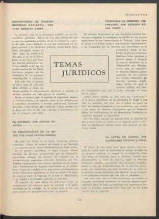 Temas jurídicos