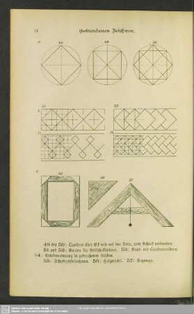 [Quadrat über Eck und auf der Seite, Achteck]