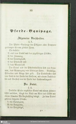 Pferde-Equipage
