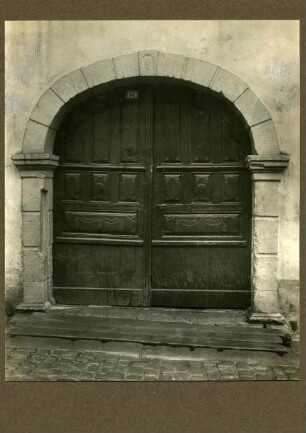 Haus Nr. 120. Gasthaus zum wilden Mann, Tor 1808