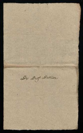 Joseph Demmeler, 1654-1659 [Demler (1603-1659), Prof. theol. 1653-1659]