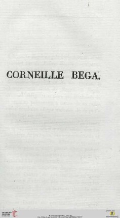 Corneille Bega