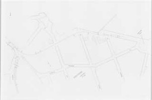 Straßenkonzept für den Zentralen Bereich, Berlin Schinkelwettbewerb 1983: Teil-Lageplan 1:1000