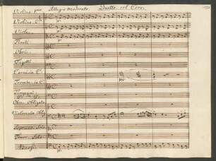 Duetto col Coro: Es jauchzt der Erdkreis