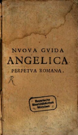 Nuova guida angelica perpetua romana