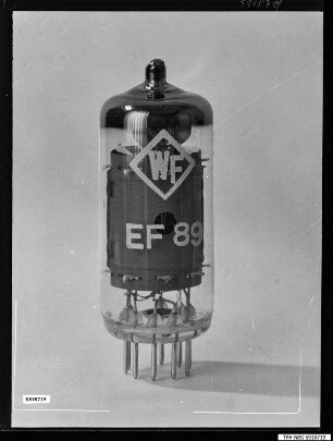 Miniatur Röhre EF 89, Foto 1959