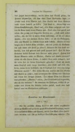 Leonidas bei Thermopylä
