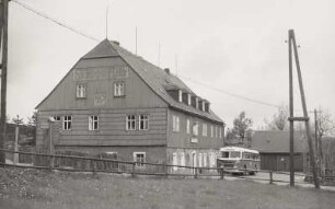 Zinnwald-Georgenfeld, Geisingstraße 59 B. Gasthof "Sächsischer Reiter"