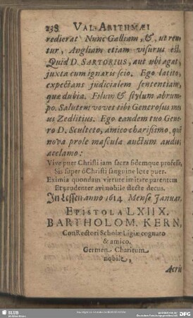 Epistola LXIIX.
