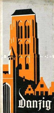 Reiseprospekt der Stadt Danzig