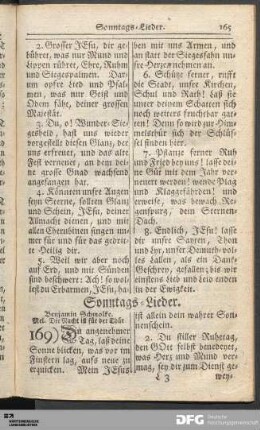 Sonntags-Lieder.