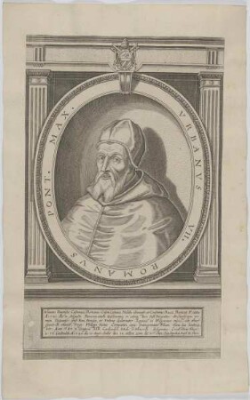 Bildnis von Papst Urbanus VII.
