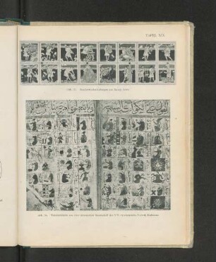 Tafel XIX Abb. 33. Handwerksdarstellungen aus Kusejr Amra