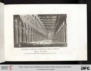 Interno della Basilica di S. Paolo