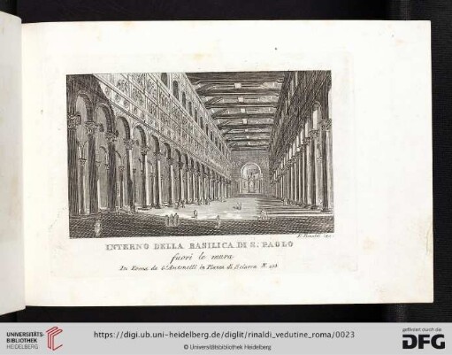 Interno della Basilica di S. Paolo