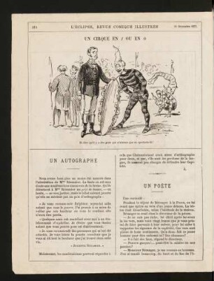 Un cirque en i ou en o