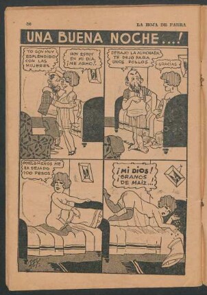 Una buena noche...! - [Cómic]