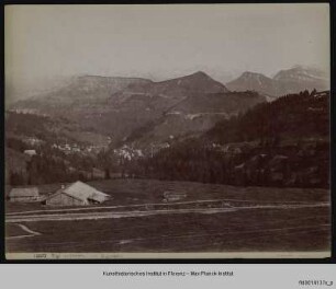 Panorama mit Bahnlinie