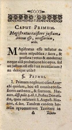 Magistratus publicae disputationi subiectus : ad Diem Maij. M. DC. LXXX