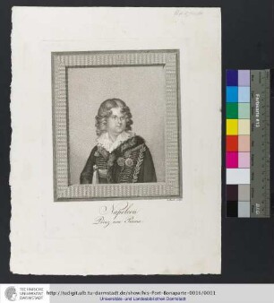 Napoleon Prinz von Parma / E. Rauch sculps.