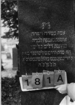 Grabstein 181A