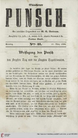 Nro. 11 (17. März 1850)
