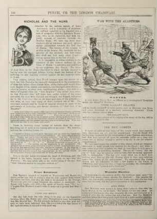 Nicholas and the nuns; War with the allottees