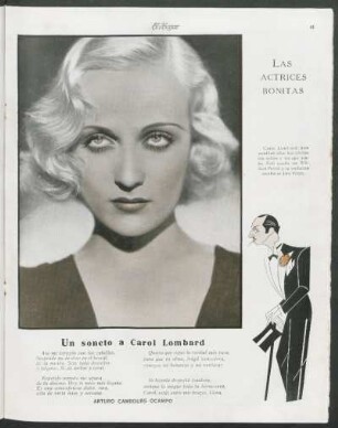 Un soneto a Carol Lombard